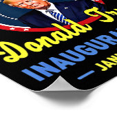 Tag der Amtseinführung von Präsident Donald Trump Poster (Ecke)