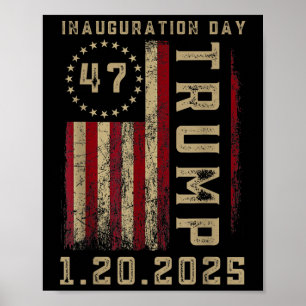 Tag der Amtseinführung von Präsident Donald Trump Poster