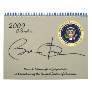 Tag der Amtseinführung von Präsident Obama in Fo Kalender