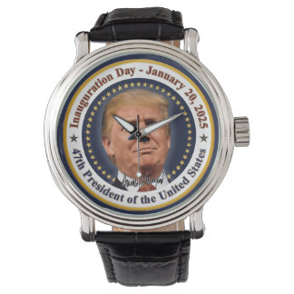 Tag der Amtseinführung von Präsident Trump am 20. Armbanduhr