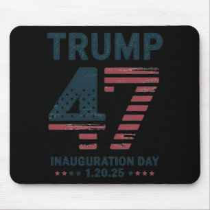 Tag der Amtseinführung von Präsident Trump am 20. Mousepad