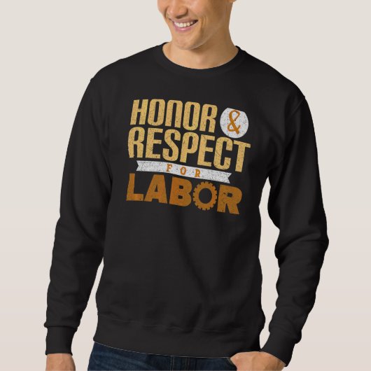 Tag der Arbeit 10 Sweatshirt (Vorderseite)