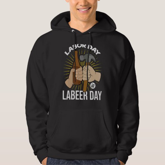 Tag der Arbeit 1 Hoodie (Vorderseite)