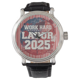 Tag der Arbeit 2025 Sportuhr - harte Arbeit Armbanduhr