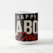 Tag der Arbeit 2026 in der Welt Kaffeetasse (Mittel)