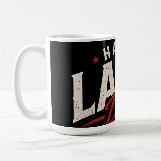 Tag der Arbeit 2026 in der Welt Kaffeetasse (Links)