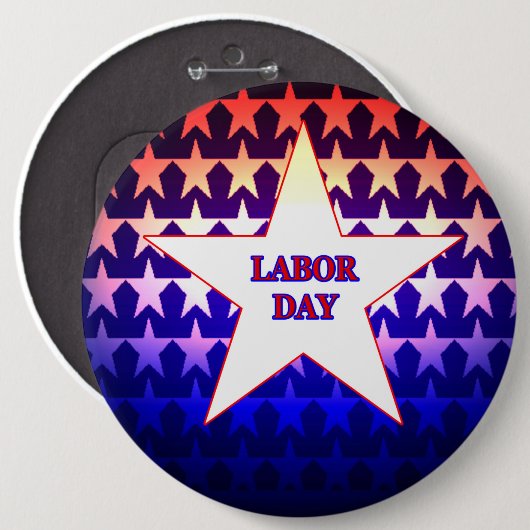 Tag der Arbeit Button (Vorne & Hinten)