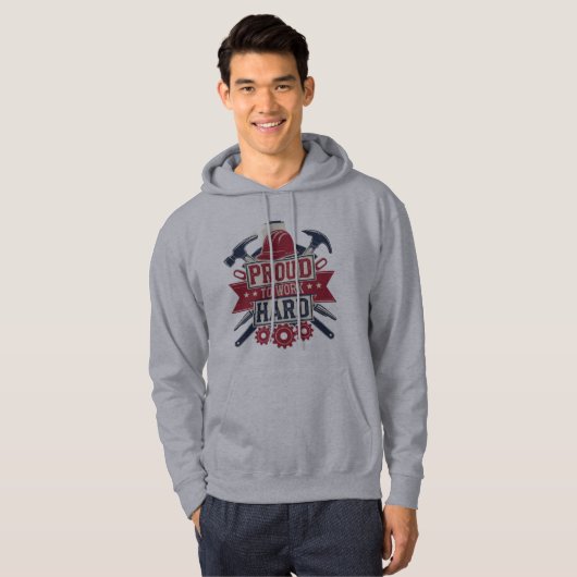 Tag der Arbeit Hoodie (Vorne ganz)