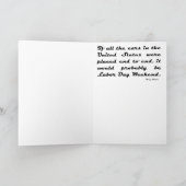 Tag der Arbeit Karte (Innenseite)