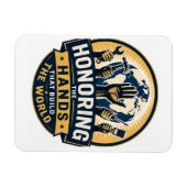 Tag der Arbeit  Magnet (Horizontal)