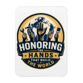 Tag der Arbeit  Magnet (Vertikal)