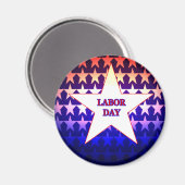 Tag der Arbeit Magnet (Vorderseite/Rückseite)