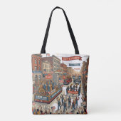 Tag der Arbeit-Parade Tasche (Rückseite)