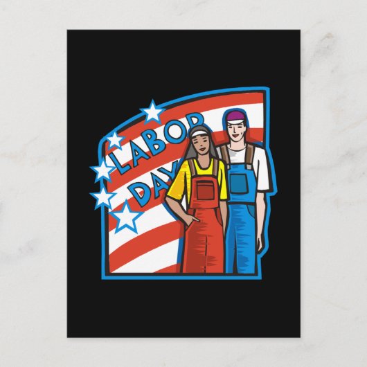 Tag der Arbeit Postkarte (Vorderseite)