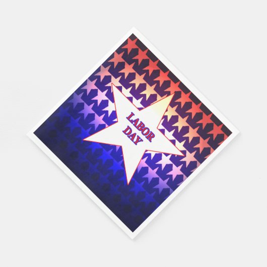 Tag der Arbeit Serviette (Ecke)