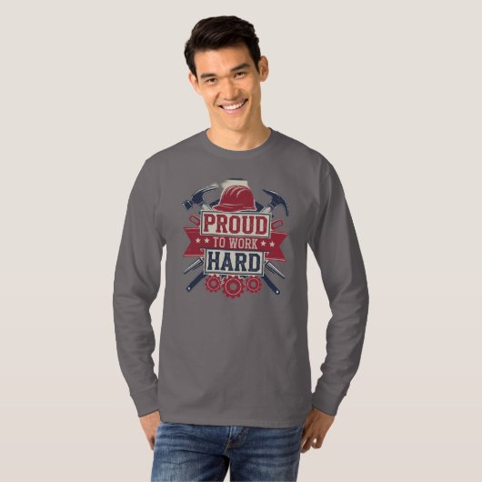 Tag der Arbeit T-Shirt (Vorne ganz)