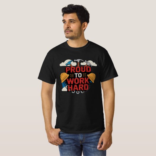 Tag der Arbeit T-Shirt (Vorne ganz)