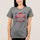 Tag der Arbeit Tri-Blend Shirt (Vorderseite)
