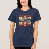 Tag der Arbeit Tri-Blend Shirt (Vorderseite)