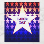 Tag der Arbeit Weinetikett (Einzelnes Label)