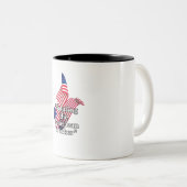 Tag der Arbeit Zweifarbige Tasse (VorderseiteRechts)