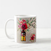 Tag der Atemberaubenden Blumenmutter mit Wasserfar Kaffeetasse (Links)