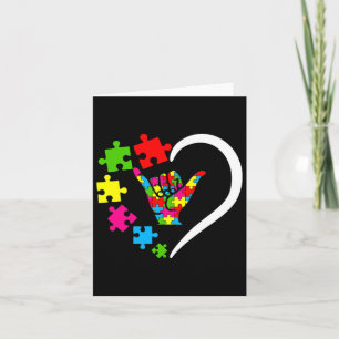 Tag der Aufklärung über die autistische Liebe Appa Karte