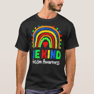 Tag der Autismusaufklärung Buntes Regenbogen Sei n T-Shirt