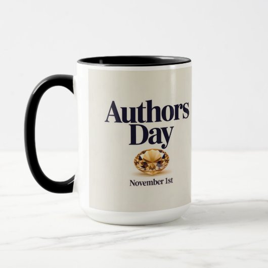 Tag der Autoren Citrine Combo Tasse (Links)