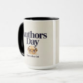 Tag der Autoren Citrine Combo Tasse (Vorderseite Links)