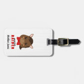 Tag der Baby Boy Red Horse Gepäckanhänger (Vorderseite horizontal)