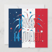 Tag der Bastille, Joyeux 14 Juillet (Vorderseite)