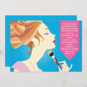 Tag der Beauty Wellness-Center Einladung (Vorne/Hinten)