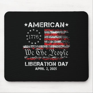 Tag der Befreiung Amerikas am 2. April 2002 Mousepad