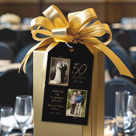 Tag der Befürwortung des 50. Jahrestags - Dann und Geschenkanhänger