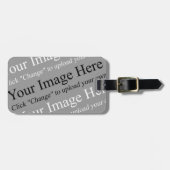 Tag der benutzerdefinierten Bildanzeige Gepäckanhänger (Vorderseite horizontal)