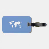Tag der benutzerdefinierten Wanderlust-Karte Gepäckanhänger (Rückseite horizontal)