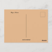 Tag der Besetzung in Riga Lettland Postkarte (Rückseite)