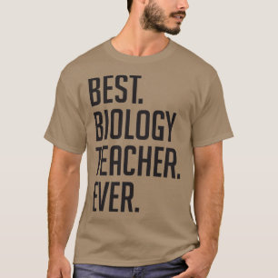 Tag der besten Biologielehrer je Lehrer 20 T-Shirt