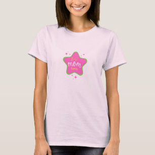 Tag der besten Mama Star Graphic Design Mütter T-Shirt