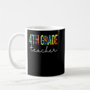 Tag der Bewertung der Gefärbte Krawatte des Lehrer Kaffeetasse