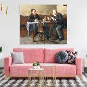 Tag der Bezahlung, 1887 Leinwanddruck (Insitu (Wohnzimmer))