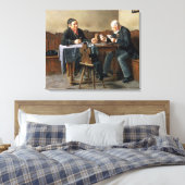 Tag der Bezahlung, 1887 Leinwanddruck (Insitu (Schlafzimmer))