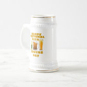 Tag der Bierliebhaber Bierglas (Vorderseite Links)