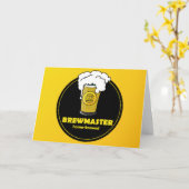 Tag der Bierväter Karte (Gelbe Blume)