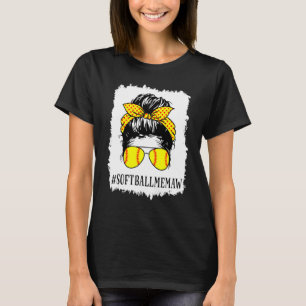 Tag der blonden Mütter im Baseball T-Shirt