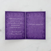 Tag der Blume Karte (Innenseite)