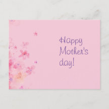 Tag der Blume Rosa Aquarell