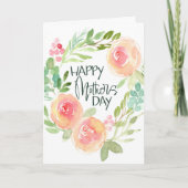 Tag der Blumenmütter Karte (Vorderseite)