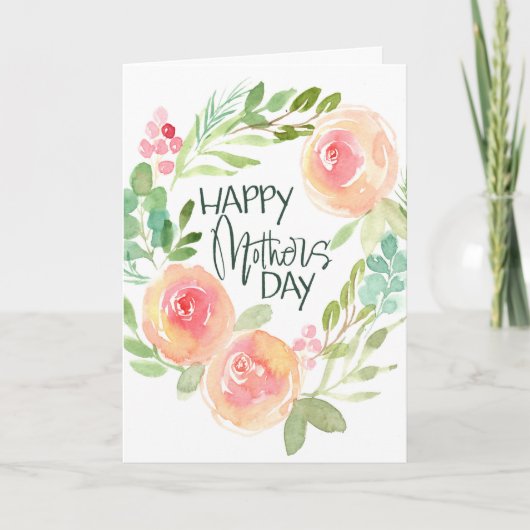 Tag der Blumenmütter Karte (Vorderseite)